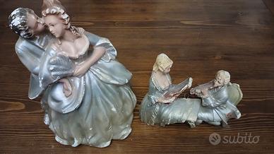 Antiche statuine da collezione. Angolo vintage 