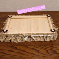 vassoio in legno shabby chic