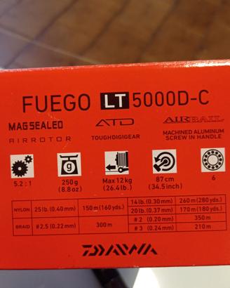 Daiwa Ninja 10-60gr+ Fuego 5000