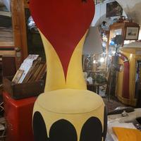 Poltrona design con cuore