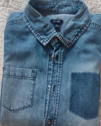 camicia bimbo Kiabi 10 anni