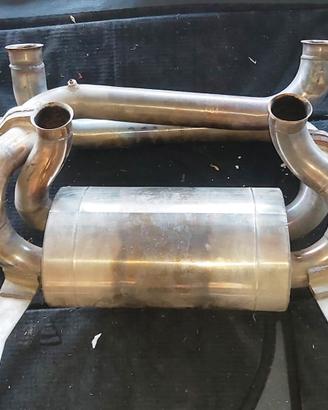 Silenziatore e downpipe Lamborghini Diablo