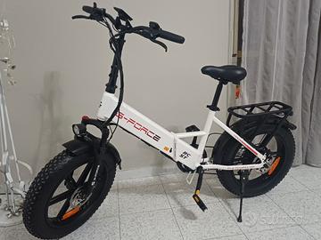 bici elettrica nuova usata una volta sola 