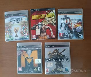 Videogiochi PS3 in blocco