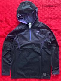 Gymshark Onyx 5.0 Hoodie Athletic Purple taglia XL