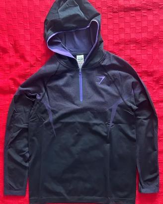 Gymshark Onyx 5.0 Hoodie Athletic Purple taglia XL