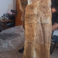 coperta pelliccia vera