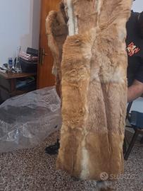 coperta pelliccia vera