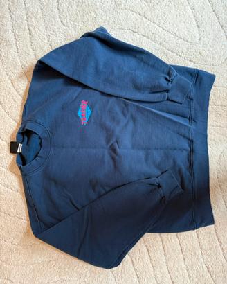 Felpa thrasher blu tg L