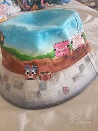 Cappello dipinto a mano