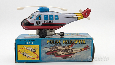 Elicottero Latta Polizia HR-822 Korea Vintage Box