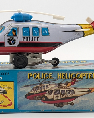 Elicottero Latta Polizia HR-822 Korea Vintage Box