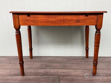 Antico tavolo in noce scrittoio fine ‘800