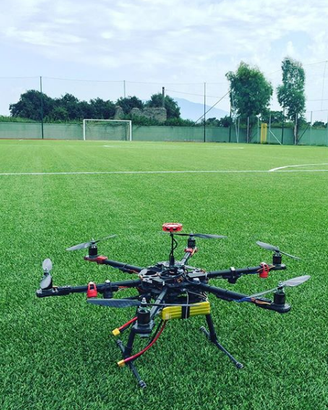 Drone Esacottero Professionale in Carbonio 700mm