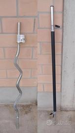 Set 2 Bilancieri (Dritto + EZ) + Molle Bloccapesi