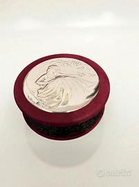 Portagioie con top in argento .925 e due cassetti