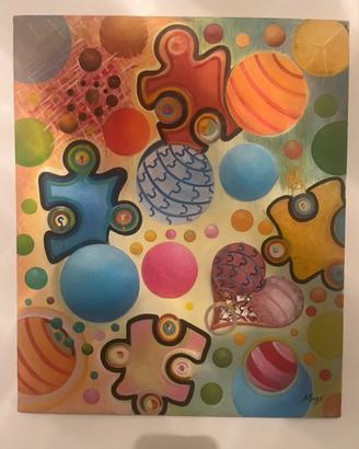 Quadro “I Puzzle Vaganti”