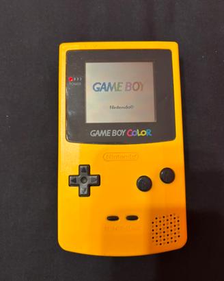 Game boy color giallo
