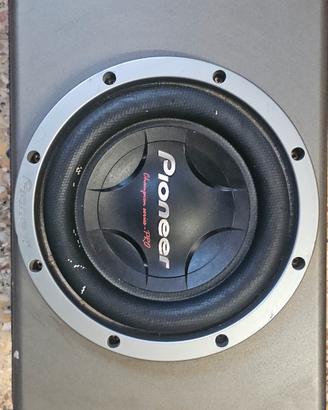 impianto audio car macchina subwoofer