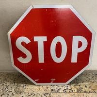 Cartello Alluminio STOP