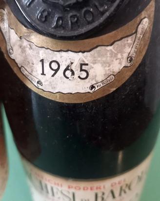 Barolo Marchesi 1965 + 2 Spanna 1983 vini pregio