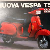 Depliant Vespa T5