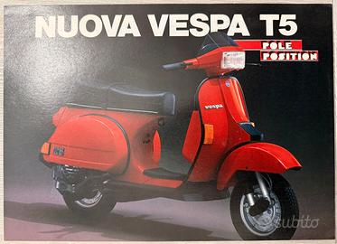 Depliant Vespa T5