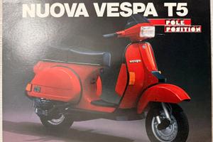 Depliant Vespa T5