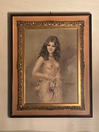 Luigi Rocca - Dipinto di nudo Femminile.