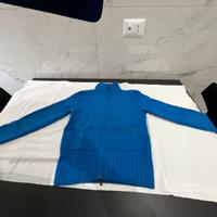 Maglione donna blu lana