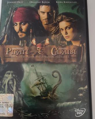 DVD Pirati dei Caraibi la maledizione del forziere