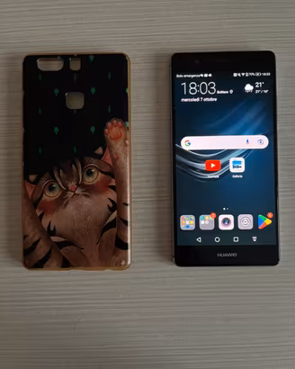 Huawei P9 Plus + Cover