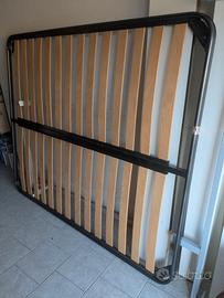 Telaio doghe e materasso matrimoniale cm 200x160