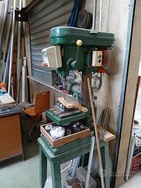 trapano a colonna trifase