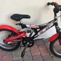 Bici da 16 pollici ammortizzata
