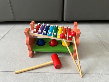 Xilofono in legno per bambini