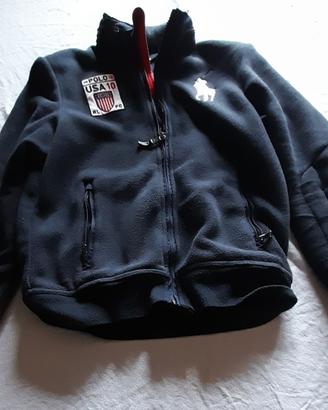 POLO RALPH LAUREN POLARTEC PILE BLU M 48