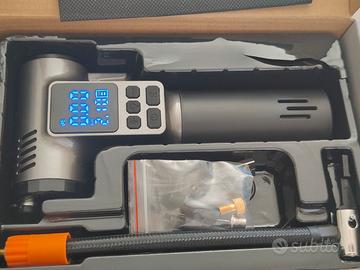 Compressore gonfiatore portatile a batteria per au