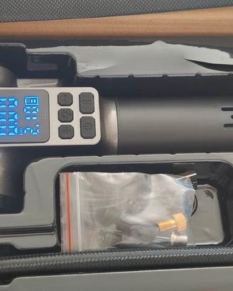 Compressore gonfiatore portatile a batteria per au