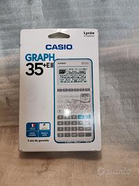 Casio Graph 35+EII ,calcolatrice grafica 