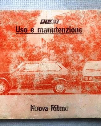LIBRETTO USO E MANUTENZIONE FIAT RITMO 2° SERIE