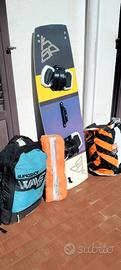 KIT COMPLETO KITESURF – Slingshot + RRD + KSP