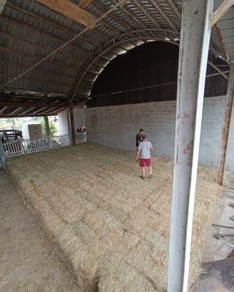 fieno in ballette piccole per pacciamatura 