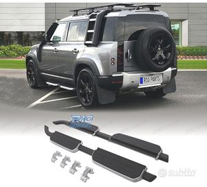 PEDANE LATERALI SOTTOPORTA LAND ROVER DEFENDER 110