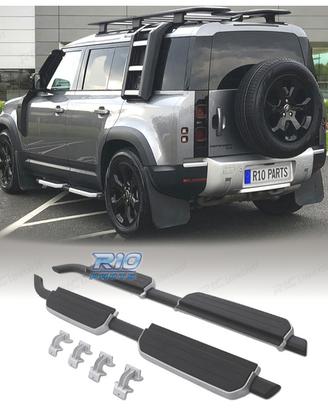 PEDANE LATERALI SOTTOPORTA LAND ROVER DEFENDER 110