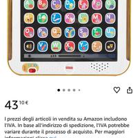 Fisher Price Learn Smart Tablet