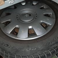 4 ruote 4stagioni complete di cerchi 195-65/15