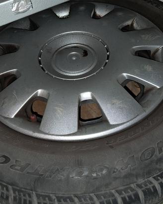 4 ruote 4stagioni complete di cerchi 195-65/15