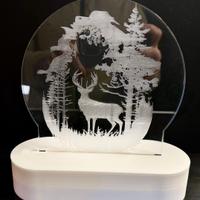 Lampada Notturna Cervo