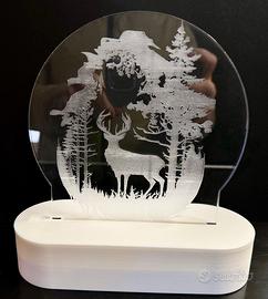 Lampada Notturna Cervo